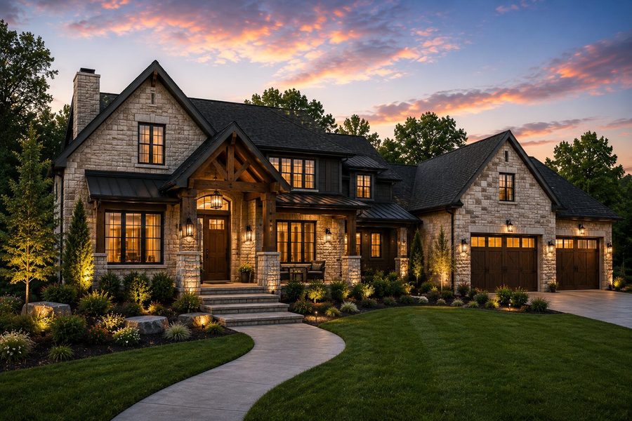 Custom home build in Princeton, West Virginia